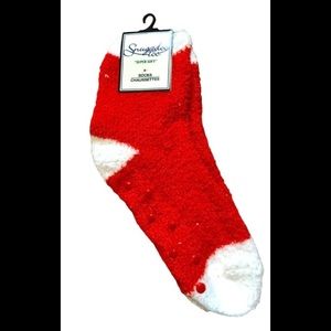🔥Snugadoo Too Super Soft Socks - 1 pair 🔴 RED🔥NEW